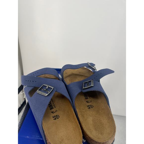 Birkenstock Arizona BS Men’s 12 EU 45 Corduroy Indigo Regular fit - Picture 3 of 5